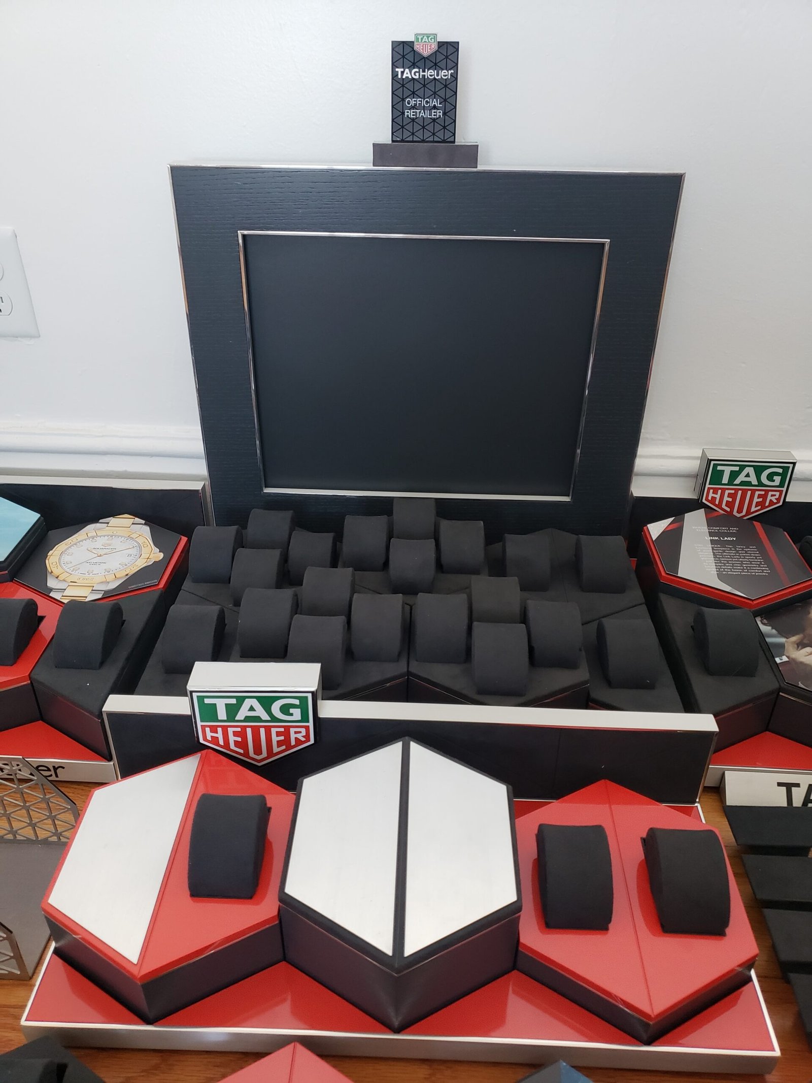 Tag Heuer - RARE Official Watch Display- Modular Customizable Showcase